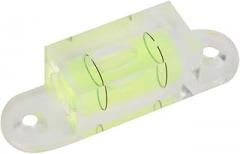 Hilitand Level Bubble Tool with Mounting Holes, ABS Acrylic Material for Horizontal Calibration of Balance Electronic Scale Camera Platform