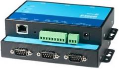 Gowe® 3 Ports Serial Device Server + Modbus Gateway RS-232 RS485/422 to Ethernet TCP/IP
