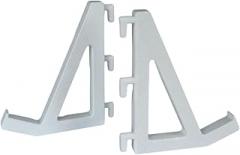 40 mm Pegboard Mount Display Stand for Hanging Keyboards and Game Controllers Improving Desk Organisation Pegboard Keyboards Hook