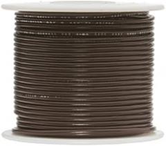 Remington Industries 28UL1007STRBRO1000 28 AWG Gauge Stranded Hook Up Wire, 1000 feet Length, Brown, 0.0126