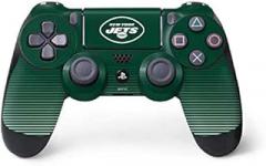 Skinit Decal Gaming Skin Compatible with PS4 Controller - Officially Licensed NFL New York Jets Breakaway Design