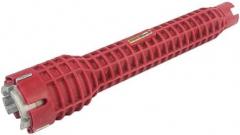 Faucet and Sink Installer Multifunctional Wrench Kitchen Bathroom Water Pipe Extra-Long Design Wrench