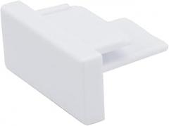 New Lon0167 Rail Connector Featured Insulated 2-Wire Track reliable efficacy Light Mounted Fitting White(id:e7f 10 9c f18)