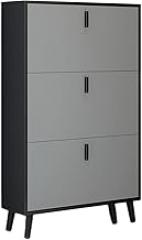 Shoe Cabinet Ultra-Thin Turn Bucket Type Shoe Cabinet into The Door Narrow Household Entrance Hall Door Porch Cabinet Shoe Rack Cabinet (Color : 3) (3)