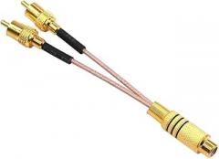 to Male to Female C0innection Cable One to Two/one to Three AV Video Amplifier Audlo Extension Cable New 2026 High for Reliable Electronic Component, Precision, Stable Performance