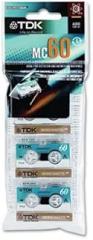 Tdk20300Us Cassette Micro 60M 3Pk Cr