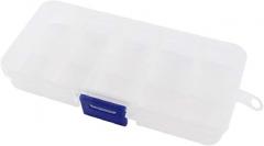 NEW LON0167 Clear Plastic 9 Compartments Screws Electronic Parts Storage Box Case(Durchsichtiger Kunststoff 9 Fcher Schrauben Elektronische Teile Aufbewahrungsbox