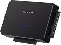 USpB 3.0 to SATA IDE Hard Disk Adaptier Converter Cable for 3.5 2.5 Inch HDD SSD CD DVD ROM CD-RW 3 1USpB IDE SATA Adaptier New 2026 High for Reliable Electronic Component