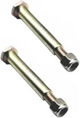Wheel Bolts and Lock Nuts Compatible with Husqvarna Poulan Craftsman 73930600 532137644 532184218