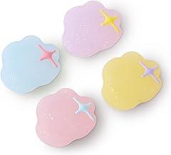 Thumb Grip for Nintendo Switch 2,Analog Joystick Button Covers for Switch 2 Joycon Controller, Purple Pink Soft Silicone Kawaii Pastel Cloud Gaming Accessories-4PCS