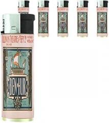 Refillable Electronic Lighter Set of 5 Pieces D-070 Illinois Theatre Sept 2nd Chicago Stupendous Production Ben