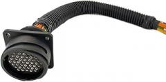 44 Pin Car Chassis Electronic Connector Wiring Harness to The Reverse Plug for 828897-1 828895-1(44 Pin Female)