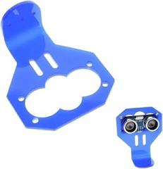 1PCS Cartoon Ultrasonic Sensor Mounting Bracket for HC-SR04 Smart Car Blue Color New 2025 Arrival High Reliable Electronic Component, Precision, Stable Performance