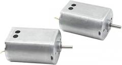 DC 3V 3.7V 132 Flat Motors Model Airplane Carbon Brush Electronic Starter 20000RPM High Speed with Cooling Hole Model Toy Small Motors