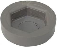 Floor Protector Cap, 1 x 1, PK4