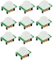 Human Infrared Sensor Electronic Module Sensor Pyroelectric Probe Induction Switch (10 Pieces 501)