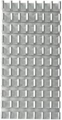 Electronic Heatsink Radiator Cooler Radiator 50X25X10MM Silver Slot Heat Sink