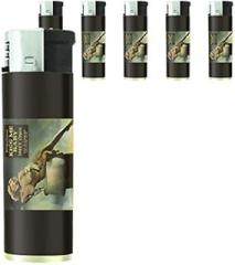 Refillable Electronic Lighter Set of 5 Pieces D-159 Kiss Me Baby Taffy