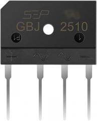 5Pcs Bridge Rectifier GBJ2510 25A 1000V for Induction Cooker/Micro-Wave Oven Rectifiers Gbj 2510 New 2025 Arrival High Reliable Electronic Component, Precision, Stable Performance