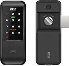 Epic ES-S520D Smart Keyless Electronic Front Door Digital Door Lock keypad RFID Card Emergency Key Easy to Install Made in South Korea