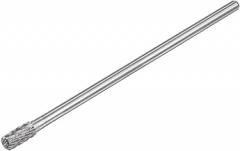 Tool Parts and Accessories 8mm X 150mm 6mm Shank Double Cut Cylinder with Ball Nose Carbide Tip Rotary File (#CN-140824-00764)