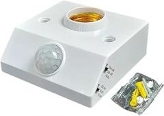 Automatic Human Body Infrared Ir Sensor Lamp Holder E27 Led Bulb Base Pir Motion Detector Wall Socket New 2025 High for Reliable Electronic Component, Precision, Stable Performance