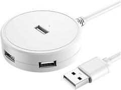 4-Port USpB Hub Extend Cable Splitter with Mouse Keyboard Printer USpB Disk Converter Povver Suppli Phone Charging Dock for Laptop New 2026 High for Reliable Electronic Component