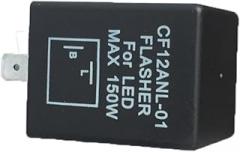 Ciieeo 12v Led Pin Relay for Car and Motorcycle Turn Signal Easy Install Electronic Indicator Black Led Lights Blinker Resistors Needed