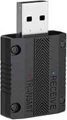 1 Piece USB Bluetooth Transceiver, 2-in-1 Bluetooth 5.3 Audio Adapter, 3.5mm Aux Jack Device, with Audio Cable, for Old Laptop/Desktop Upgrade, Wireless Headphone Connection