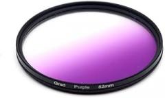 37/40.5/43/46/49/52/55/58/62/67/72/77/82mm Graduated Color Filters Gradual Color Neutral Density Camera Lens Filter Red Orange Yellow Green Blue Purple Grey Graduated Color Filters (Purple,82mm)