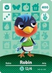 Robin - Nintendo Animal Crossing Happy Home Designer Series 4 Amiibo Card - 400