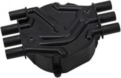 KarParts360 For Chevy K1500/K2500 Suburban 1996 1997 1998 Distributor Cap | Polyester | Carbon Distributor Cap Contacts | Electronic Type Distributor | Horizontal Tower Position | 10452458