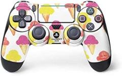 Skinit Decal Gaming Skin for PS4 Pro/Slim Controller - Officially Licensed Bouffants and Broken Hearts Ice Cream Design