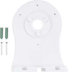 Wall Mounted Horizontal Bracket for EZVIZC4, C6, and CP1 Series Dome Cameras – Adjustable Angle, Space-Saving Plastic Mount, 55 x 100 x 155 mm, White