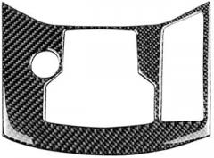 Auto Parts For Mazda CX-5 2017 2018 Carbon Fiber Interior Electronic Handbrake Knob Button Panel Cover Trim Sticker(RHD)