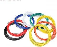 1 Set 10 Meters 22AWG Wire 1.6mm PVC Electronic Cable for DIY Connect 8 Color