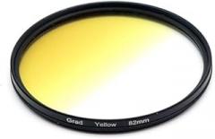 37/40.5/43/46/49/52/55/58/62/67/72/77/82mm Graduated Color Filters Gradual Color Neutral Density Camera Lens Filter Red Orange Yellow Green Blue Purple Grey Graduated Color Filters (Yellow,82mm)