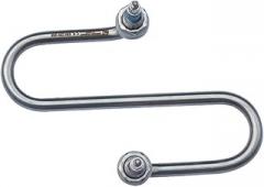 2KW 220V Food-Grade SUS304 Electric Heat Tube for Food Cart S Shape Heating Element for Towel Cart