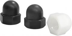 5-20pcs/pack Nylon Hex Dome Head Cap Nuts M3 M4 M5 M6 M8 M10 M12 Black White Plastic Acorn Nuts for Screw Bolts New 2026 High for Reliable Electronic Component, Precision, Stable Performance
