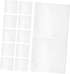 12pcs Transparent Vinyl Record Sleeves Protective Outer Sleeves for Record Storage Design for Easy Identification and Enhanced Visibility for Collectors