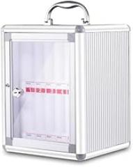 Lockable Phone Storage Cabinet - Secure Aluminum Organizer for Office, Classroom & Home Devices - Ideal for Tablets, Smartphones & Electronics Storage Solutions