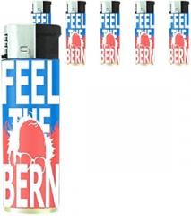 Bernie Sanders Lighters S2 Set of 5 Electronic Flame Cigarette Smoking Presidential Candidate