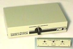 2 Position DH15 and MD06 Switch Box VGA Monitor and PS-2 Keyboard