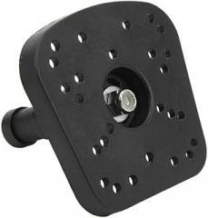 Motorcycle Repair Sounder Mount Adjustable Rotation ABS Metal Fishfinder Mount Rugged for Marine Electronic Easy to Replace