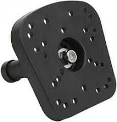 Motorcycle Repair Sounder Mount Adjustable Rotation ABS Metal Fishfinder Mount Rugged for Marine Electronic Easy to Replace
