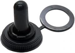 15A 250V Toggle Switches Miniature Thumb Lever On Off Electronics SPST SPDT DPDT Power Rocker Waterproof Cap(Waterproof Cap,Latching)