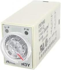 zhangxinni AC 250V 5A 0-60 Seconds Knob Control Electronic Timer Delay Relay H3Y-2