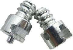 Wiring Connecting Terminals - Kitchen Toilet Electric Drill Drain Cleaner Machine Head Connector 16/22/30mm Dredger Cleaning Spring Male and Female Connector - (Color: 22mm Diameter)