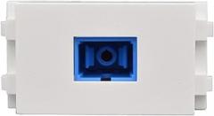 SC Fiber Optic Straight-Through Socket 23x36 mm SC-SC UPC Single-Mode Modular Plug Connector(SC-UPC)