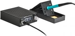 T12 Soldering Station 74W Quick Heating LCD Digital Display Electric Welding Iron Temperature Adjustable With Tip